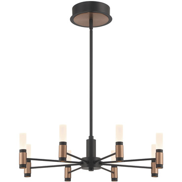 Albany 8-Light Convertible Chandelier | Eurofase at Lightology Albany 8-Light Convertible Chandelier