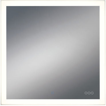 Odessa Rectangular Color Select LED Mirror | Eurofase at Lightology Odessa Rectangular Color Select LED Mirror