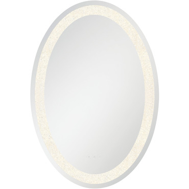 Silvana Oval Color Select LED Mirror | Eurofase at Lightology Silvana Oval Color Select LED Mirror
