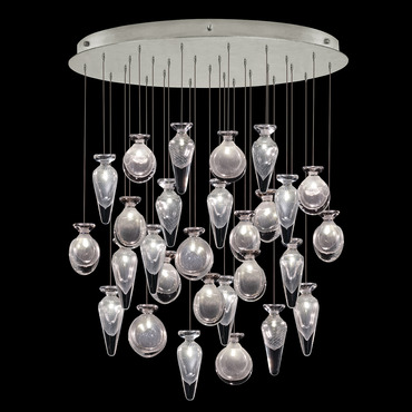 Essence Mixed Multi Light Pendant | Fine Art Handcrafted Lighting at Lightology Essence Mixed Multi Light Pendant