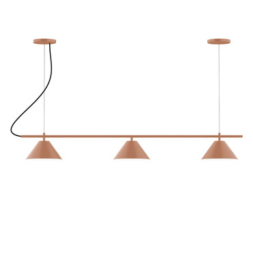 Axis Pinnacle Linear Chandelier | Montclair Light Works at Lightology Axis Pinnacle Linear Chandelier