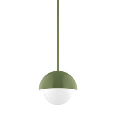Axis Arcade Stem Pendant with Glass Globe | Montclair Light Works at Lightology Axis Arcade Stem Pendant with Glass Globe