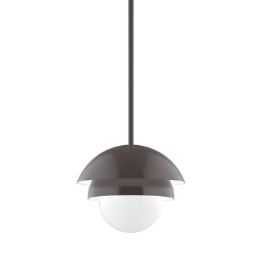 Nest Stem Pendant with Glass Globe | Montclair Light Works at Lightology Nest Stem Pendant with Glass Globe