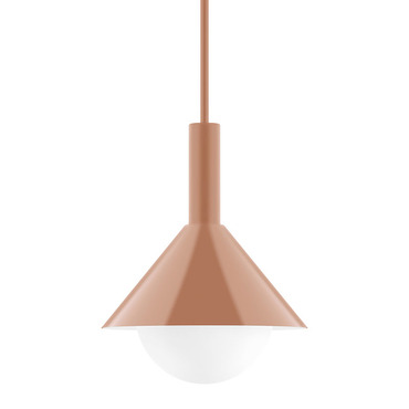 Stack Chase Stem Pendant with Glass Globe | Montclair Light Works at Lightology Stack Chase Stem Pendant with Glass Globe