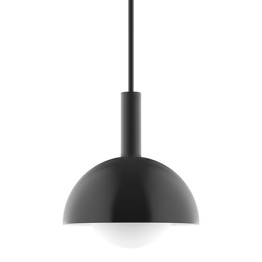 Stack Ray Stem Pendant with Glass Globe | Montclair Light Works at Lightology Stack Ray Stem Pendant with Glass Globe