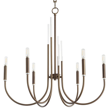 Summit Chandelier | Quorum at Lightology Summit Chandelier