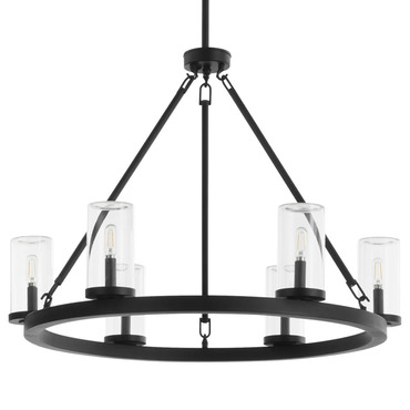 Gentry Outdoor Chandelier | Quorum at Lightology Gentry Outdoor Chandelier