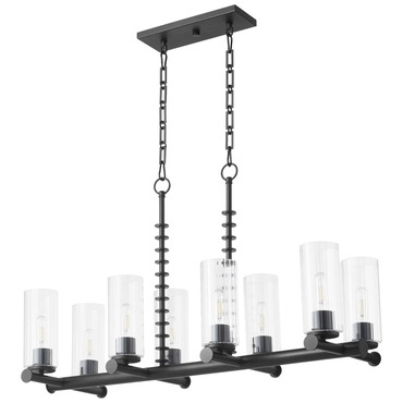 Mercier Linear Chandelier | Quorum at Lightology Mercier Linear Chandelier