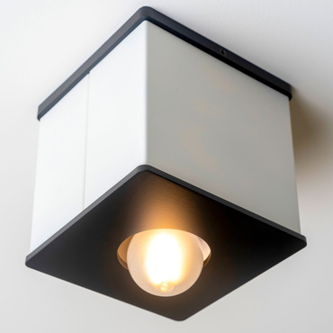 Tetra I Ceiling Flush Light | Studio Dunn at Lightology Tetra I Ceiling Flush Light