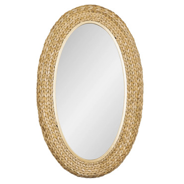 Athena Oval Mirror | Varaluz at Lightology Athena Oval Mirror
