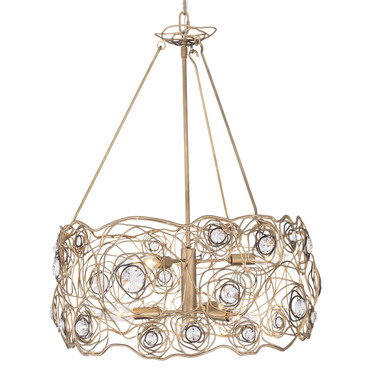 Ethereal Rose Chandelier | Varaluz at Lightology Ethereal Rose Chandelier