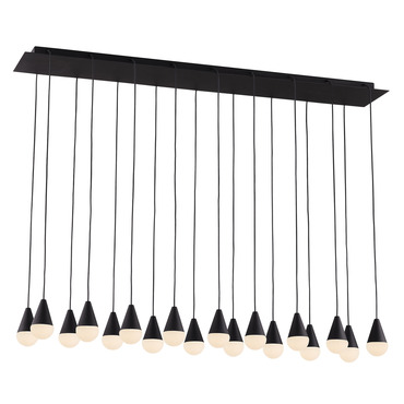 Cupola Alabaster Linear Multi Light Chandelier | Visual Comfort Modern at Lightology Cupola Alabaster Linear Multi Light Chandelier