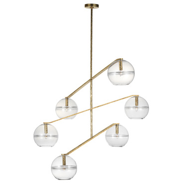 Lowing Chandelier | Visual Comfort Modern at Lightology Lowing Chandelier