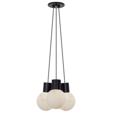 Mina Alabaster Multi Light Pendant