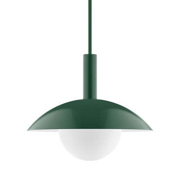 Stack Glow Stem Pendant Glass Globe | Montclair Light Works at Lightology Stack Glow Stem Pendant Glass Globe