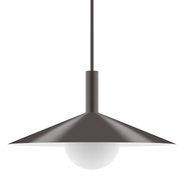 Stack Zing Stem Pendant with Glass Globe | Montclair Light Works at Lightology Stack Zing Stem Pendant with Glass Globe