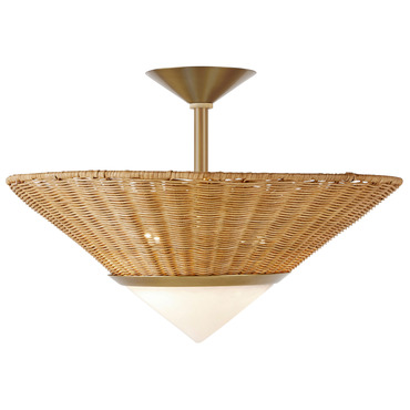 Calista Ceiling Semi Flush Light | Arteriors Home at Lightology Calista Ceiling Semi Flush Light
