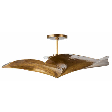 Daniella Ceiling Semi Flush Light | Arteriors Home at Lightology Daniella Ceiling Semi Flush Light