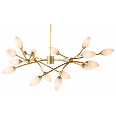 Ember Chandelier | Arteriors Home at Lightology Ember Chandelier