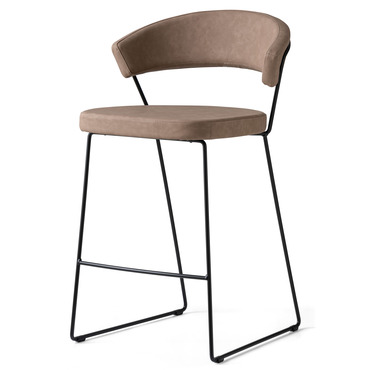 New York Sled Base Stool | Connubia at Lightology New York Sled Base Stool