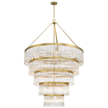 Emory Grande Chandelier | Crystorama at Lightology Emory Grande Chandelier