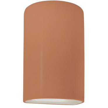 Ambiance Cylinder LED Downlight Wall Sconce | Justice Design at Lightology Ambiance Cylinder LED Downlight Wall Sconce