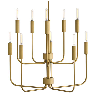 Austen Tiered Chandelier | Lark at Lightology Austen Tiered Chandelier