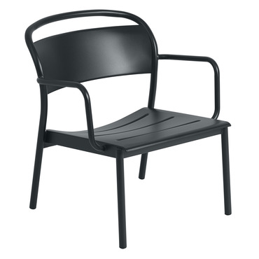 Linear Steel Lounge Armchair | Muuto at Lightology Linear Steel Lounge Armchair