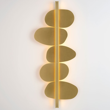 Strate Stone Wall Sconce | CVL Luminaires at Lightology Strate Stone Wall Sconce