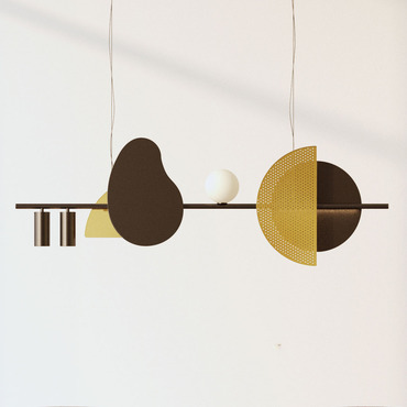 Nacho Large Linear Pendant | CVL Luminaires at Lightology Nacho Large Linear Pendant