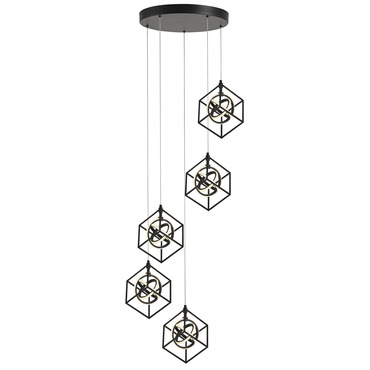 Tulip Multi Light Pendant | Artcraft at Lightology Tulip Multi Light Pendant