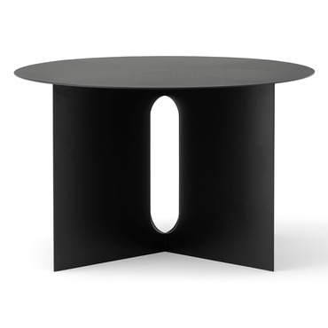Androgyne Round Metal Side Table | Audo Copenhagen at Lightology Androgyne Round Metal Side Table