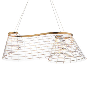 Tartan Color Select Linear Pendant | Et2 at Lightology Tartan Color Select Linear Pendant