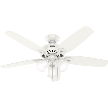 Builder Energy Star 3-Light Ceiling Fan | Hunter Fan at Lightology Builder Energy Star 3-Light Ceiling Fan