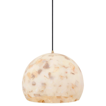 Alabaster Rocks Globe Pendant