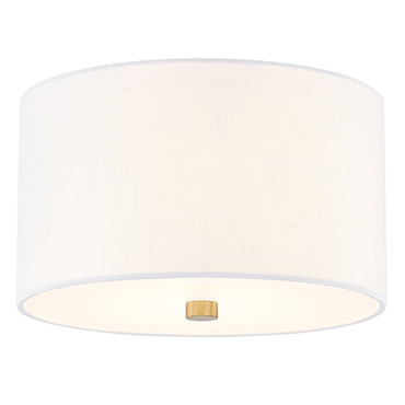 Textile Classic 973 Ceiling Flush Light | Justice Design at Lightology Textile Classic 973 Ceiling Flush Light