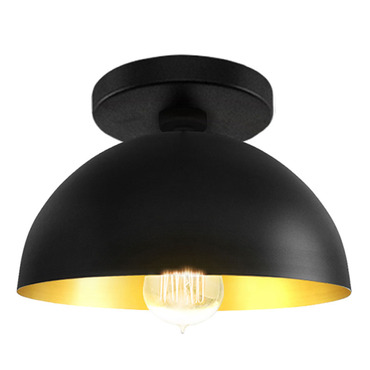 Elias Semi Flush Ceiling Light | Justice Design at Lightology Elias Semi Flush Ceiling Light