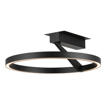 Roda Color-Select Semi Flush Ceiling Light | Kuzco Lighting at Lightology Roda Color-Select Semi Flush Ceiling Light