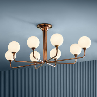 Tee Oval Ceiling Light | Masiero at Lightology Tee Oval Ceiling Light