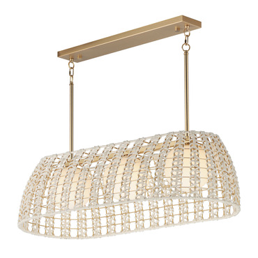 Macrame Linear Pendant | Maxim Lighting at Lightology Macrame Linear Pendant