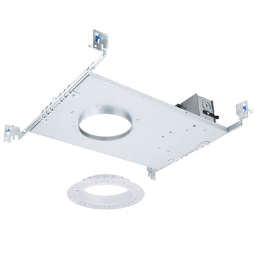 FQ 4 inch Round 13W Trimless Non-IC Frame In Kit
