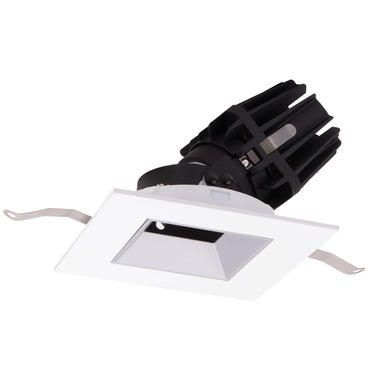 FQ 4 inch Square Warm Dim Adjustable Downlight with Trim | WAC Lighting at Lightology FQ 4 inch Square Warm Dim Adjustable Downlight with Trim