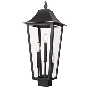 Gannon Outdoor Post Light with Square Fitter