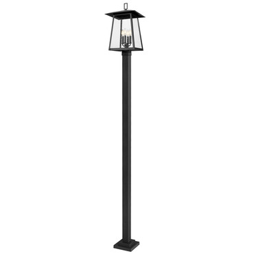 Rainer Outdoor Post Light with Square Post
