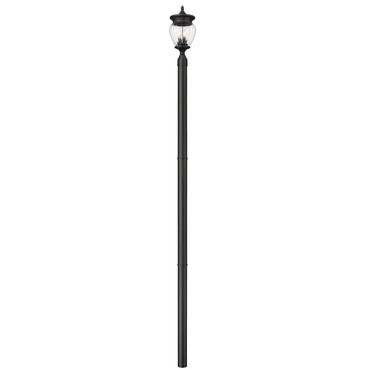 Davina Outdoor Post Light with Burial Base