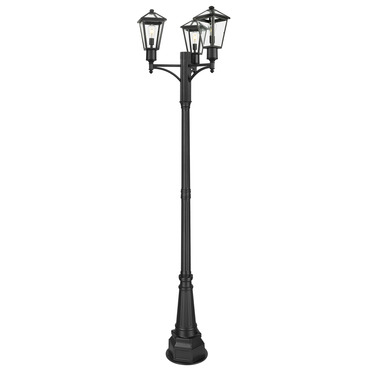 Talbot Multi Light Outdoor Post Light with Decorative Post
