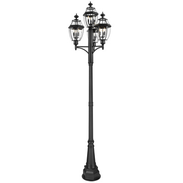 Westover Multi Light Outdoor Post Light with Decorative Post