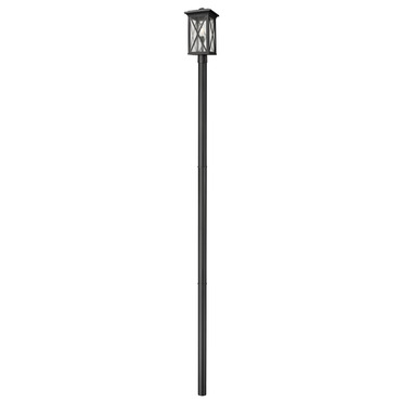 Brookside Outdoor Post Light with Burial Base