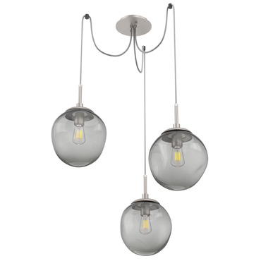 Aster Swag Multi Light Pendant | Hammerton Studio at Lightology Aster Swag Multi Light Pendant