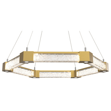 Axis Hexagonal Ring Chandelier | Hammerton Studio at Lightology Axis Hexagonal Ring Chandelier